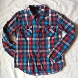 Forever 21 Plaid shirt, Size L